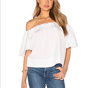 VINCE Shoulder Play Top
